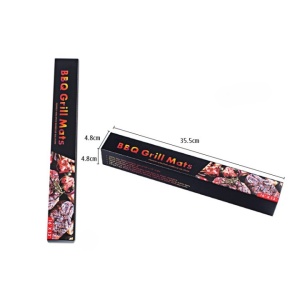 Set 4 Folii Antiaderente din Teflon, Flippy, Multifunctionale, Rezistente la Apa si Temperaturi Ridicate, pentru Gratar, Cuptor, BBQ Grill, 40x33 cm, Negru - Img 4