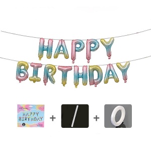 Set baloane folie Flippy, Happy Birthday, 40 cm, multicolor - Img 3
