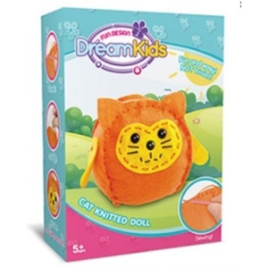 Set creatie perna pentru copii Model 2, Dream Kids, Pisica - Img 6