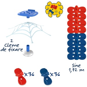 Set de extensie pentru pista Smoby Spidey FleXtreme Refill circuit de curse - Img 3