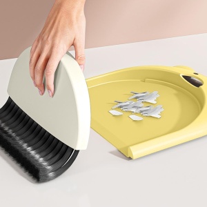 Set Matura si Faras, Flippy, Pentru Birou, din PP, Model Ursulet, 23.5 x 18 cm, Galben - Img 4