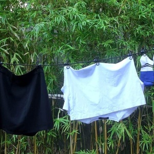 Sfoara pentru Uscarea Hainelor, Flippy, Portabila, 12 Clips-uri Incluse, 180 cm, PP Cablu de Otel, Negru - Img 3