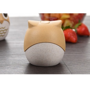 Suport pentru Scobitori, Flippy, Model Bufnita, Multifunctional, 8.3x7.8 cm, Portocaliu - Img 10