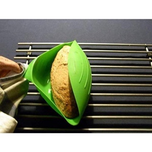Tava de Copt pentru Cuptor, Flippy, pentru Paine, Peste, Legume, din Silicon, Pliabila, Multifunctionala, Forma pentru Preparare si Gatiere, 24.5x9 cm, Verde - Img 6
