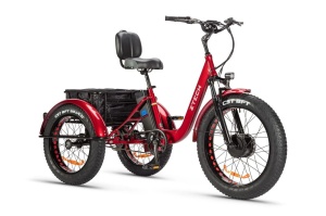 Tricicleta electrica Ztech ZT-80-A MINI autonomie 45 Km viteza maxima 25 km/h putere 250W acumulator 13Ah/48V nu necesita permis - Img 2