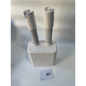 Uscator Electric de Pantofi, Flippy, Suflanta cu Aer Cald, Reglabil, Silentios, Tensiune 220V, Doua Capete, 38x18x11cm, Alb - Img 2