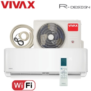 Aer Conditionat VIVAX R-Design ACP-24CH70AERI Wi-Fi Kit de instalare inclus R32 Inverter 24000 BTU/h - Img 2