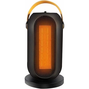 Aeroterma / Radiator Flippy PTC-1500Q1, 1200 W, 2 trepte de putere, termostat reglabil, Negru - Img 1