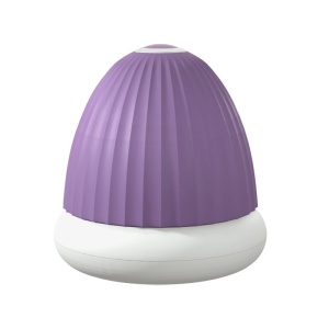 Aparat de Scame 2 in 1, Flippy, Curatare Haine si Lampa de Veghe, 3 Trepte, Incarcare Tip C, 4 W, 9 x 10 cm, Mov - Img 1