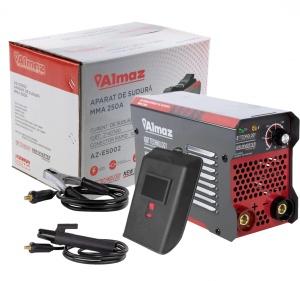 Aparat de sudura Almaz Ez-Es002 MMA 250 A, electrod 1.6 - 5 mm, accesorii incluse, AZ-ES002
