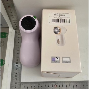 Aparat Electric de Curatat Scame 2in1, Flippy, Indepartare Scame si Aspirare, 15 x 8.5 cm, din ABS si Otel Inoxidabil, Incarcare USB Tip C, Mov - Img 2