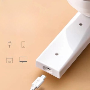 Aparat Pentru Curatat Scame, Par Si Praf, Flippy, Trimmer pentru Diferite Tipuri De Material, Cu Lame Din Otel Inoxidabil, Maner Flexibil, Incarcare Prin USB, 13x8 cm, Alb - Img 10