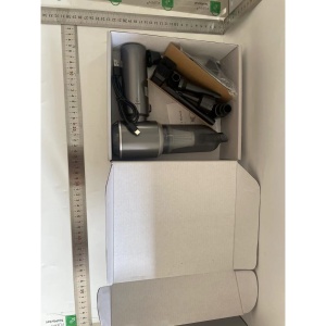Aspirator Portabil Auto, Flippy, pentru Casa si Masina, 3 Viteze, Incarcator Tip-C cu Incarcare Rapida, Tub Prelungitor, 2000mAh, 7 Capete de Aspirare si Suflare, 21x20x6.5 cm, Negru - Img 2