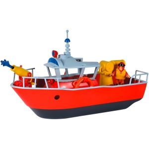 Barca Simba Fireman Sam Titan Fireboat 32 cm cu figurina si accesorii - Img 2