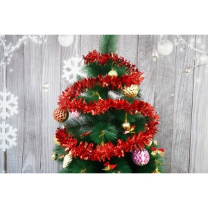 Beteala Craciun, Flippy, roșu, marimea: 2 m x 6.5 cm material:folie PVC, interior/exterior - Img 3