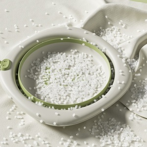 Cada Pliabila pentru Baie pentru Copii, Flippy, Cadita pentru Bebelusi, Model Romb cu Balon, Verde, 31.5x31.5x3.5 cm, 3L - Img 11