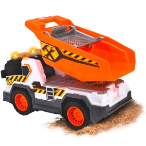 Camion de constructie Dickie Toys Dump Truck 30 cm cu lumini si sunete - Img 5