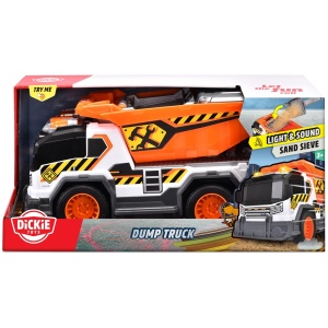 Camion de constructie Dickie Toys Dump Truck 30 cm cu lumini si sunete - Img 15
