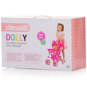 Carucior pentru papusi Chipolino Dolly unicorns - Img 5
