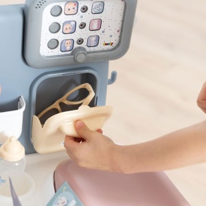 Centru de ingrijire pentru papusi Smoby Baby Care Center albastru cu accesorii - Img 7