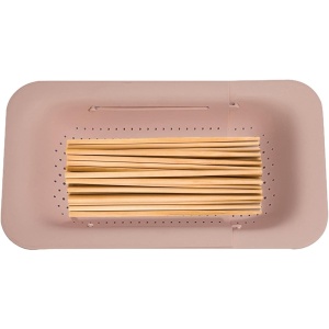 Cos pentru Scurgere Chiuveta de Bucatarie, Flippy, Plastic, Telescopic, 36x20x5 cm, Roz - Img 6