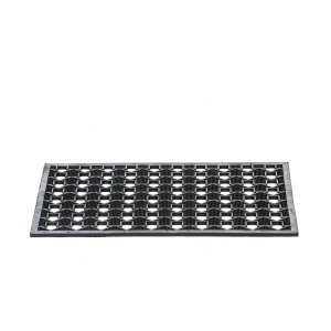 Covoras intrare In Out, negru, 45x75 cm - Img 3