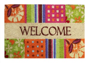 Covoras intrare Koko design Welcome color, 40x60 cm - Img 1