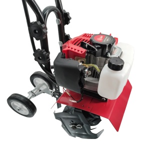 Cultivator / Motosapa pe benzina , motor 2 timpi , latime de lucru 25 cm , 52 cc , 4 cutite - Img 2