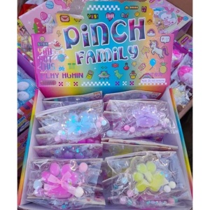 Cutie de Ambalare pentru Set 12 Jucarii Antistres Squishy, Flippy, din Carton, 14 x 14 x 14 cm, Multicolor - Img 3