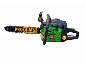 Drujba pe benzina PROCRAFT GS-50 , 2 T, 52 cc, 8000 rpm