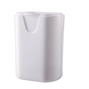Feliator de Fructe si Legume, Flippy, Multifunctional, Taietor Manual, Inox, Plastic, pentru Bucatarie, Vertical, 13x9x8 cm, Alb - Img 1
