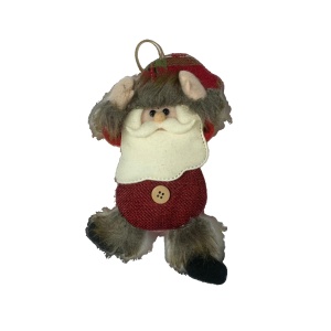 Figurina de Craciun, Flippy, pentru Brad, Tip Mosa Craciun, 5 x 7 cm, Multicolor - Img 3