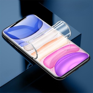 Folie de Protectie, Flippy, pentru iPhone 15, Flexible Hidrogel Ultra HD, Full Cover, Reparare Automata, Transparent - Img 2
