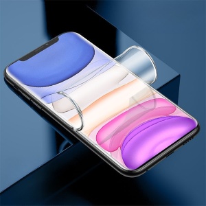 Folie de Protectie, Flippy, pentru iPhone 15 Plus, Flexible Hidrogel Mat, Full Cover, Reparare Automata, Transparent - Img 2