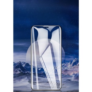 Folie de Protectie, Flippy, pentru iPhone 15, Tempered Glass 9D, Anti-Soc, Full Glue, Margini Negre, Transparent - Img 3