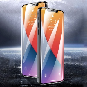 Folie ecran Flippy pentru iPhone 14 Plus/ iPhone 13 Pro Max, Sticla ESD, Top Glass, Anti-static, Negru - Img 1