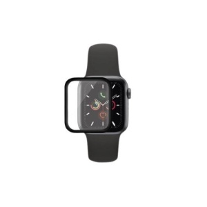 Folie Sticla Apple Watch Series 4/5 44 mm adeziv pe margine Negru - Img 9