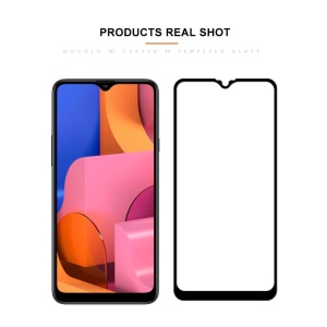 Folie Sticla Flippy® compatibila cu Samsung A20S 111D Negru - Img 3
