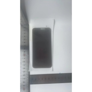 Folie Sticla securizata Flippy compatibila cu Apple iPhone 12 mini Full Glue Privacy Negru - Img 12