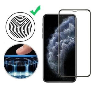 Folie Sticla Securizata Flippy compatibila cu Oppo Find X2, Full Glue, Curbata, Lipici margine, Negru - Img 5