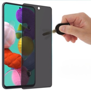 Folie sticla securizata Flippy compatibila cu Xiaomi 11T / 11T Pro, Full Glue, Privacy, Negru - Img 4