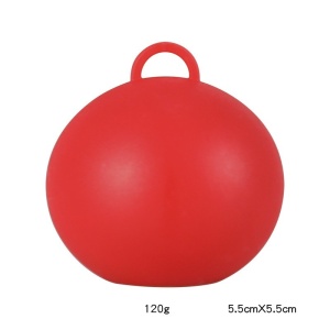 Greutate pentru Baloane, Flippy, Accesoriu Petrecere, 5.5x5.5 cm, 120 g, Rosu - Img 4