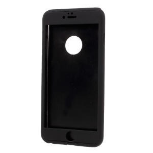 Husa Apple iPhone 6/6S Full Cover 360 Negru + Folie de protectie - Img 7