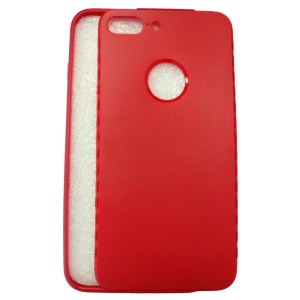 Husa Apple iPhone 7 Plus Full Silicone Rosu - Img 4