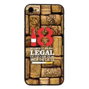 Husa Apple iPhone 7 Plus Multicolor Mesaj 18 - Img 1