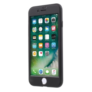 Husa Apple iPhone 8 Full Cover 360 Negru + Folie Cadou - Img 6
