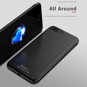 Husa Apple iPhone 8 Plus IPAKY Carbon Fiber Negru - Img 6