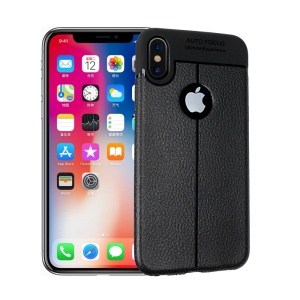 Husa Apple iPhone X Zore TPU moale Negru - Img 3