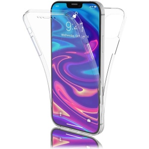 Husa de protectie Flippy compatibila cu Apple iPhone 12 Mini Full Tpu 360 Transparent