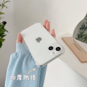 Husa de protectie Flippy compatibila cu Apple iPhone 13 Tpu Antisoc 1.5 mm Transparent - Img 2